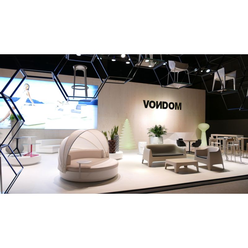 088228 Кровать Ulm c фиксированной спинкой и складным навесом Vondom Vela - Вид №1