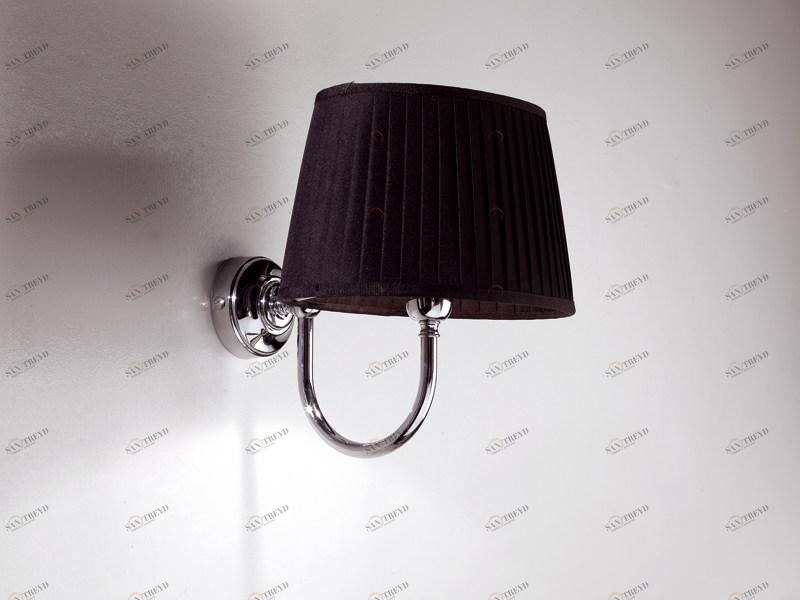 Devon&Devon Настенный светильник из ткани с фиксированным кронштейном sun-id-1388128