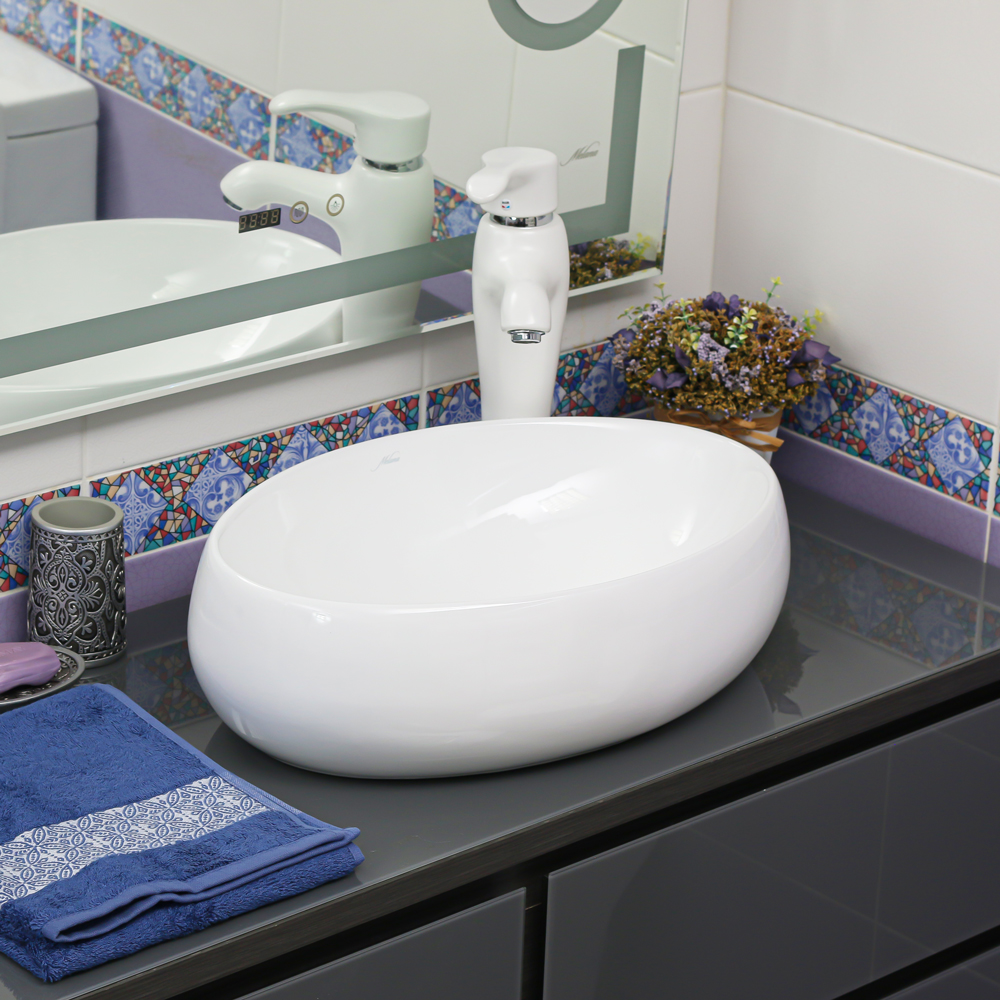 Накладная раковина melana mln-320317 320317-805 - Вид №7