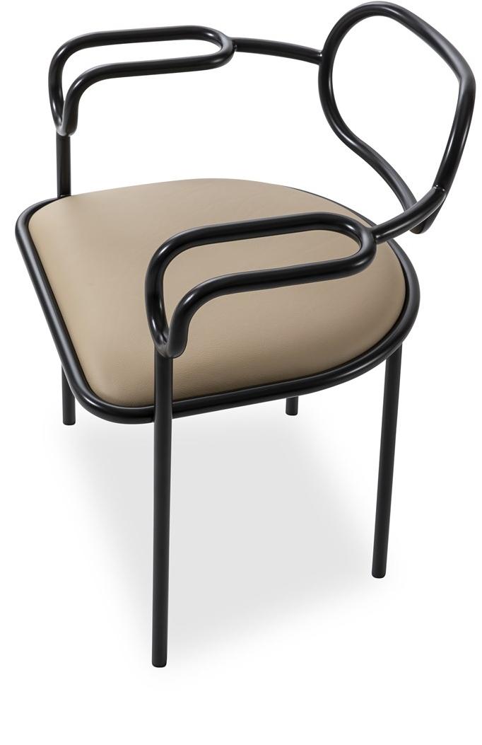 Cappellini Стул из железа с подлокотниками  Pc_22  - Вид №1