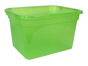 kont2-4 Контейнер бытовой 37 L. 510х380х292 (цветной) Цветочная коллекция