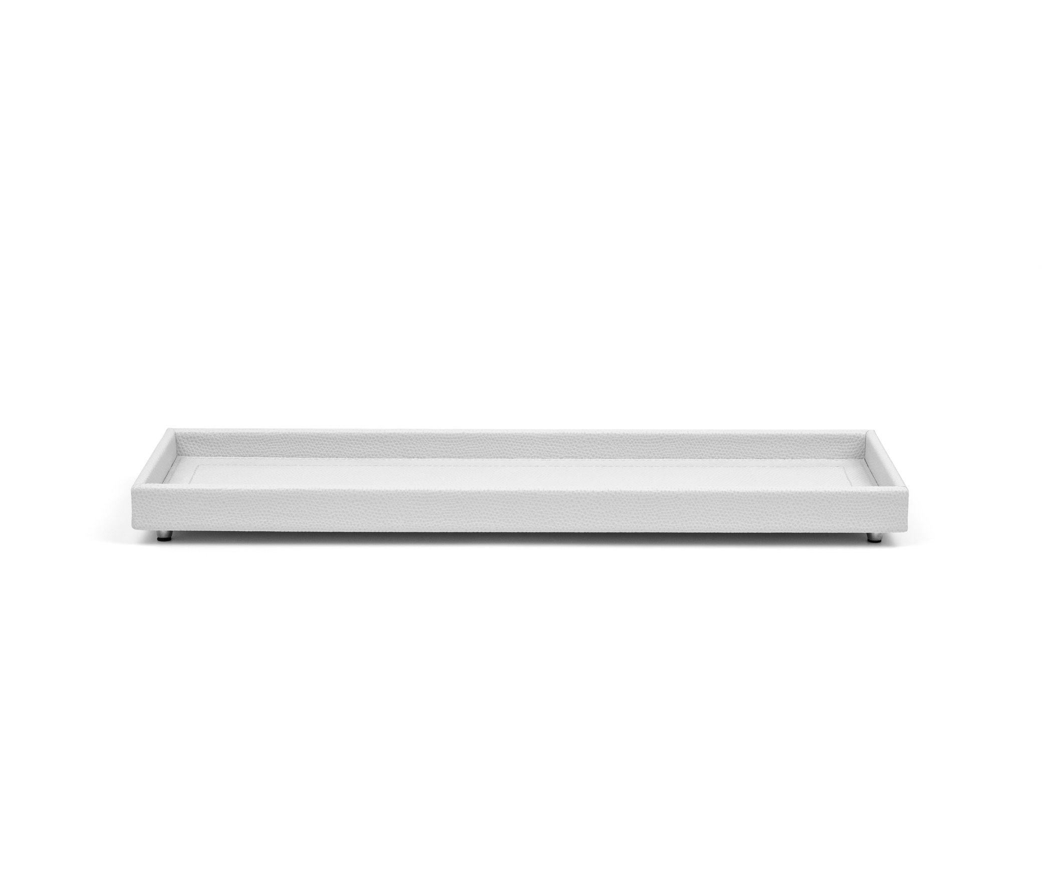 Поднос Tudor - 36X10 см / зернистая кожа_кремовый Pinetti 00.1445.029.027 - Вид №1