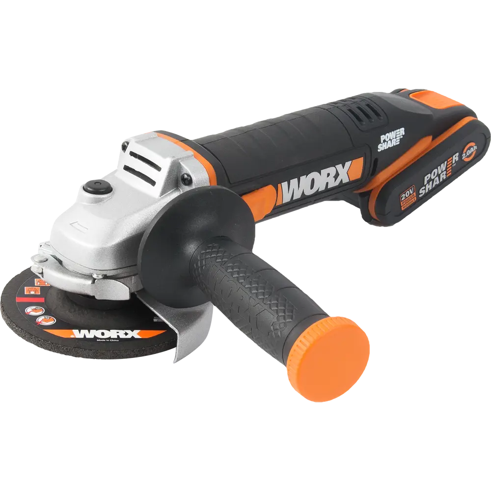 Аккумуляторная углошлифовальная машина WORX WX800 с двумя батареями 82348163 STLM-0025103