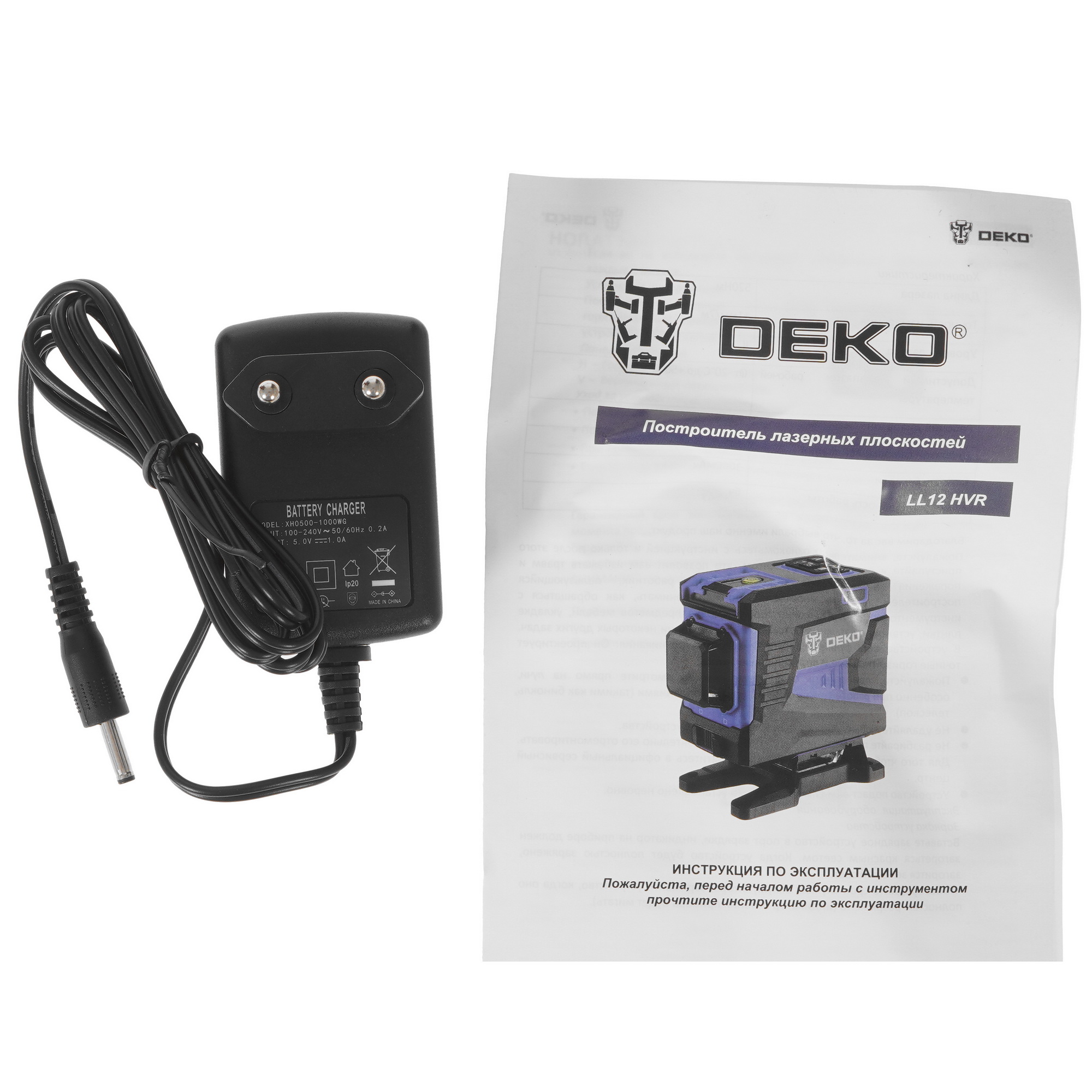 Лазерный нивелир DEKO LL12-HVR 5445901 STDN-0034147 - Вид №8