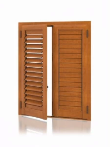 Kikau Алюминиевый ставень с регулируемыми ламелями с плоскими ламелями Dekora