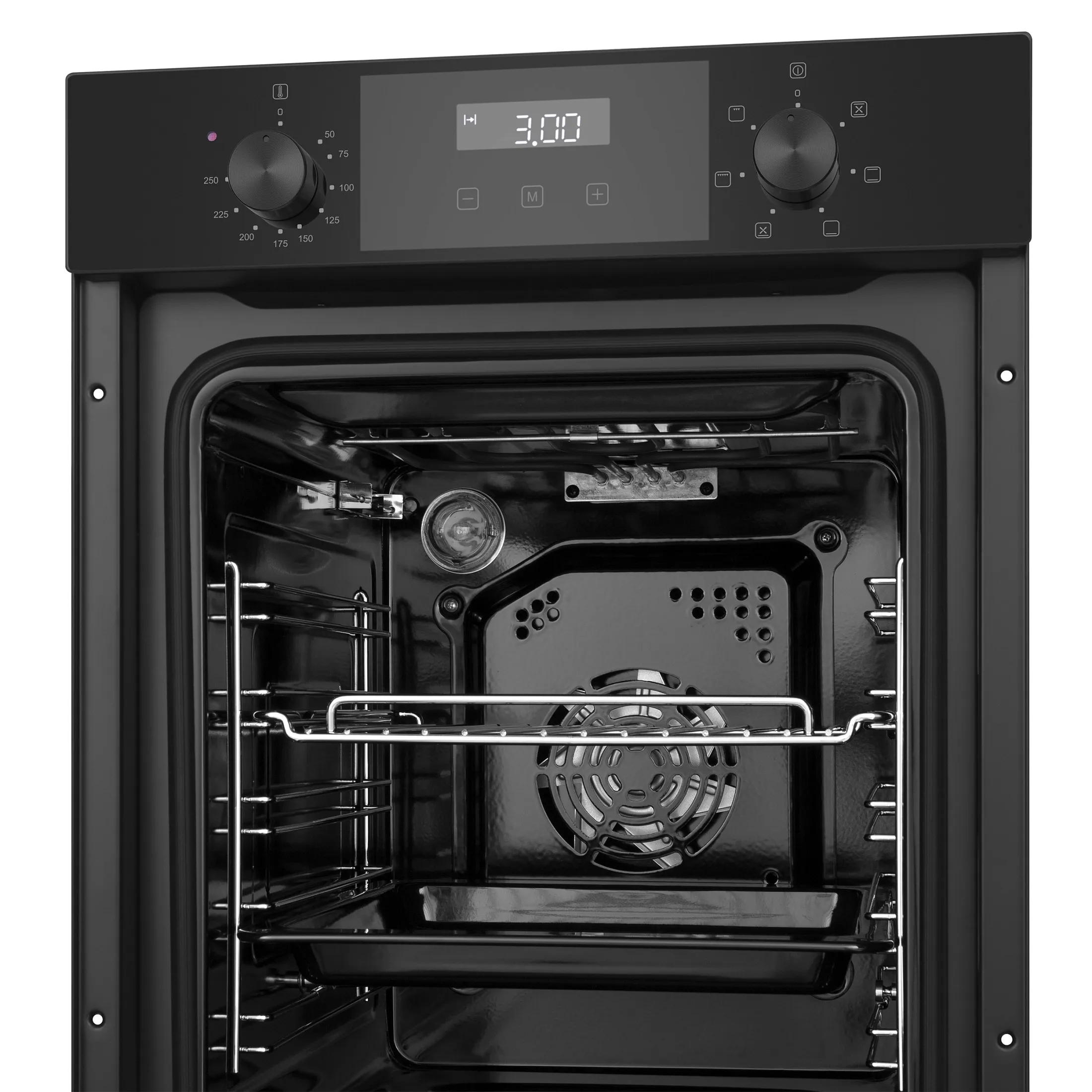 9168811 Электрический духовой шкаф Meferi MEO456BK POWER черный STDN-0107906 - Вид №7
