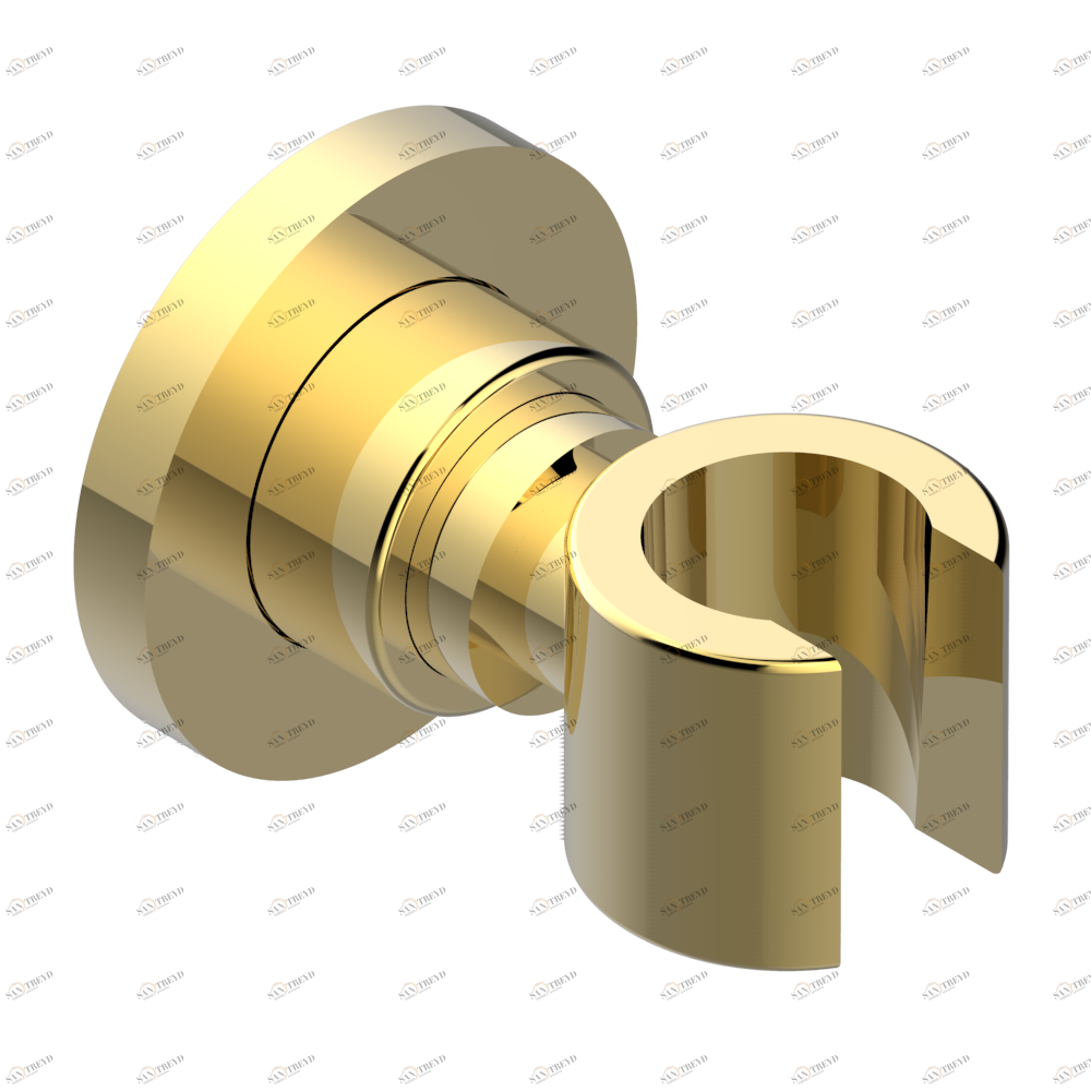 G4P-53F Кронштейн стационарный встраиваемый в стену Thg-paris Серия "О" Покрытие PVD золотистый цвет G4P 53F CAT.F