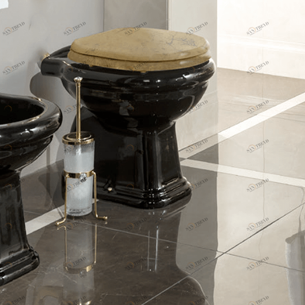 PHNP01BLK Приставной унитаз напольный Белый Gaia NAPOLI Италия