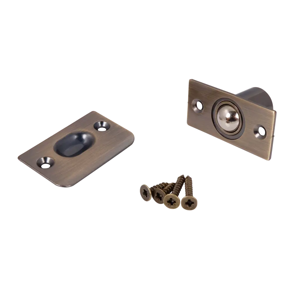 EDSON Шариковый фиксатор для межкомнатных дверей в бронзовом исполнении 89383169 STLM-1495156 - Вид №1