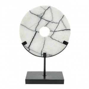 600975-BW ABHIKA ДИСК MADISON + СТЕНД H31 20X10 BLACK/WHITE