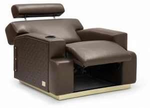 Formitalia Расслабляющее кресло с откидной спинкой из оленьей кожи