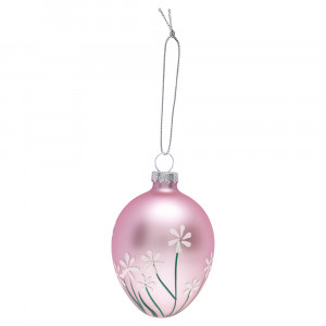 GLAEGGHFLW1912 Подвесное Декоративное Яйцо Flower Pale Pink Greengate SS2020