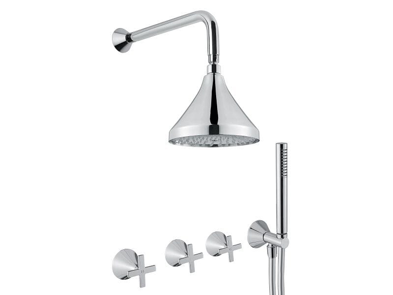Набор для душа из хромированной латуни Bugnatese Orion ARCH-00016044 - Вид №1