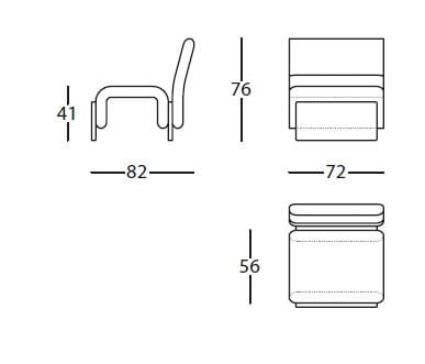 Кресло SANCAL Diwan ARCH-00049209 - Вид №4