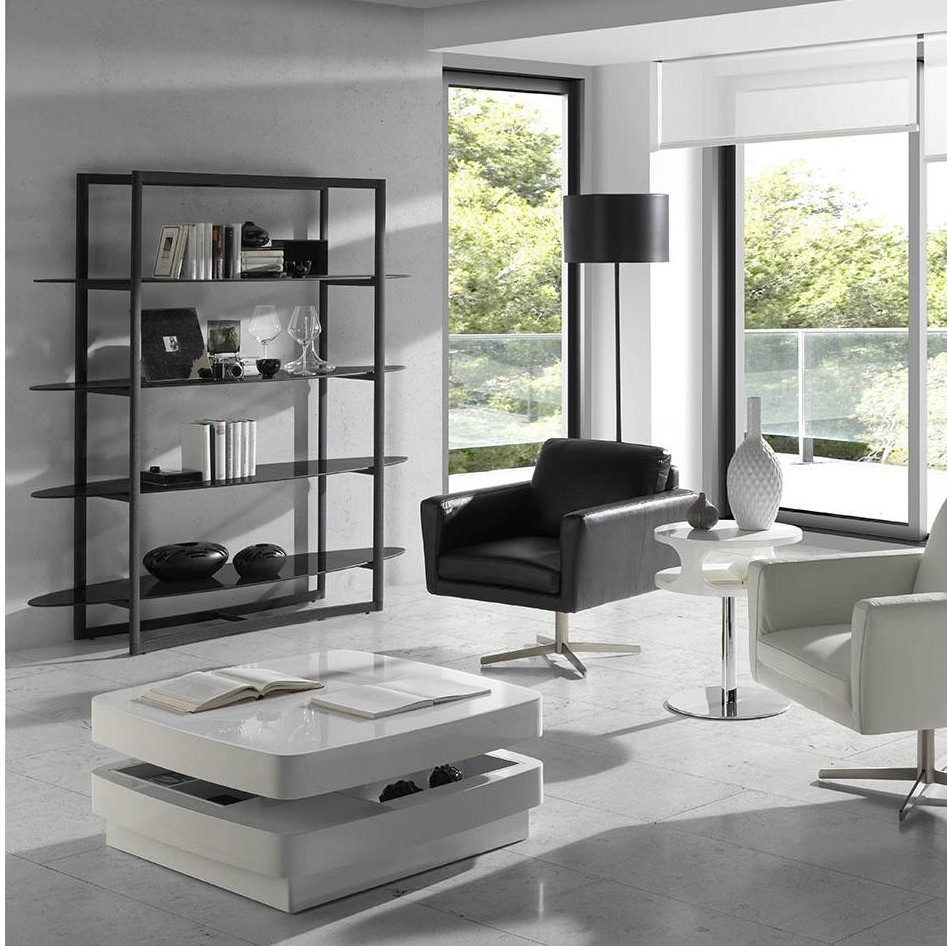 Стеллаж металлический Eleganse от Angel Cerda ANGEL CERDA  149953 Черный  - Вид №3