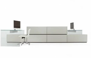 Gallotti&Radice Стеклянная рабочая станция Air