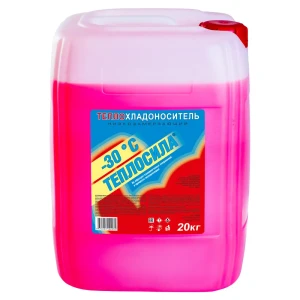 Теплоноситель ТЕПЛОСИЛА-30 для систем отопления -30°C 20 кг 88110679