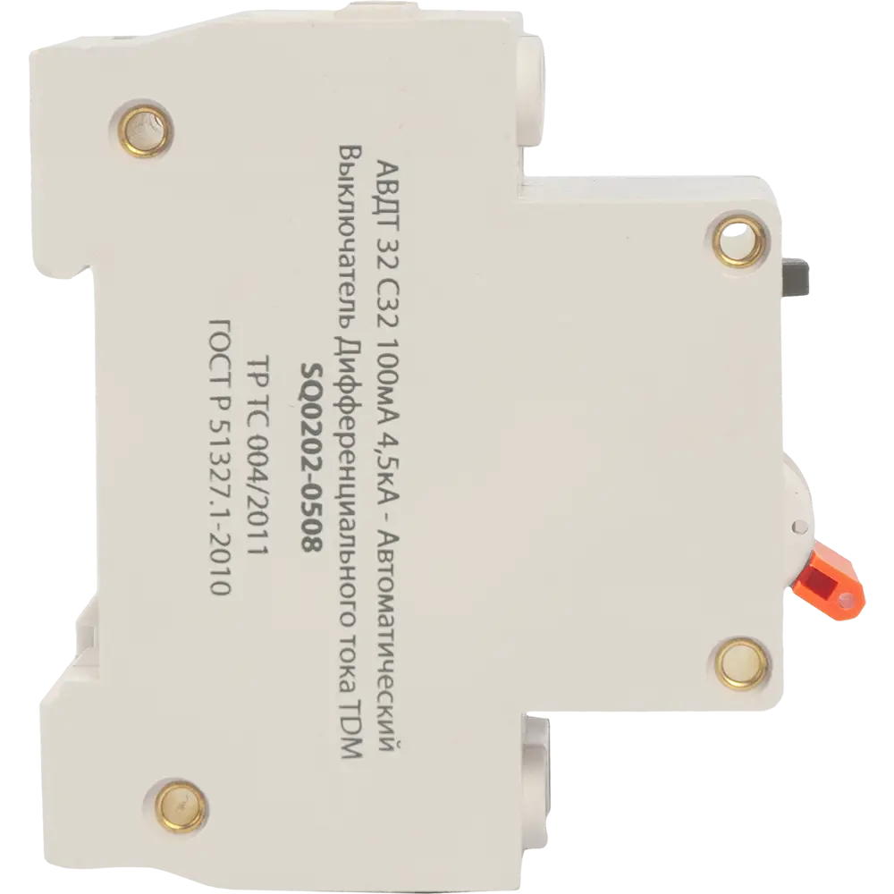 Дифференциальный автомат TDM Electric 32А с защитой от утечек 100мА 84399423 STLM-1115590 - Вид №3