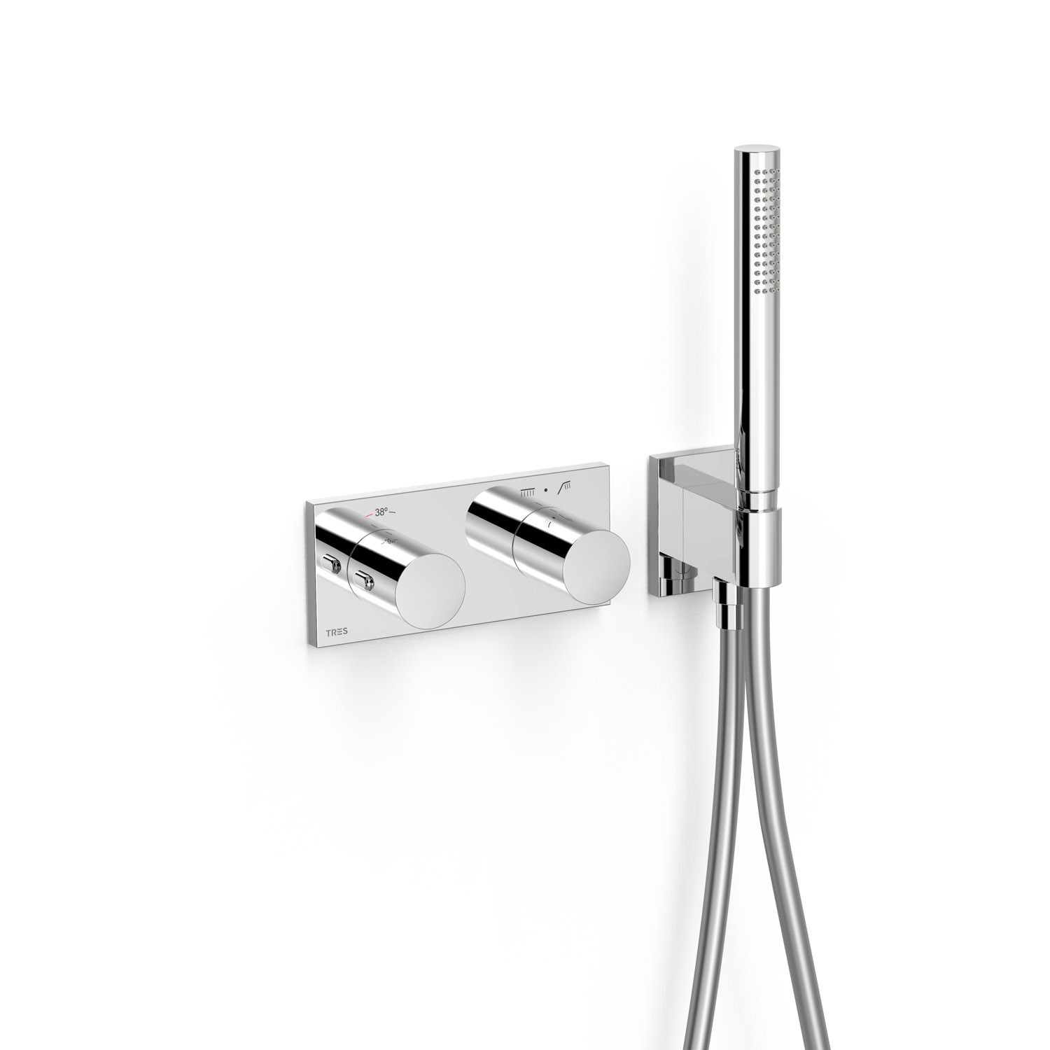 B-SYSTEM 2-ходовой встраиваемый термостатический смеситель B-system-30735201 TRES Thermostatic