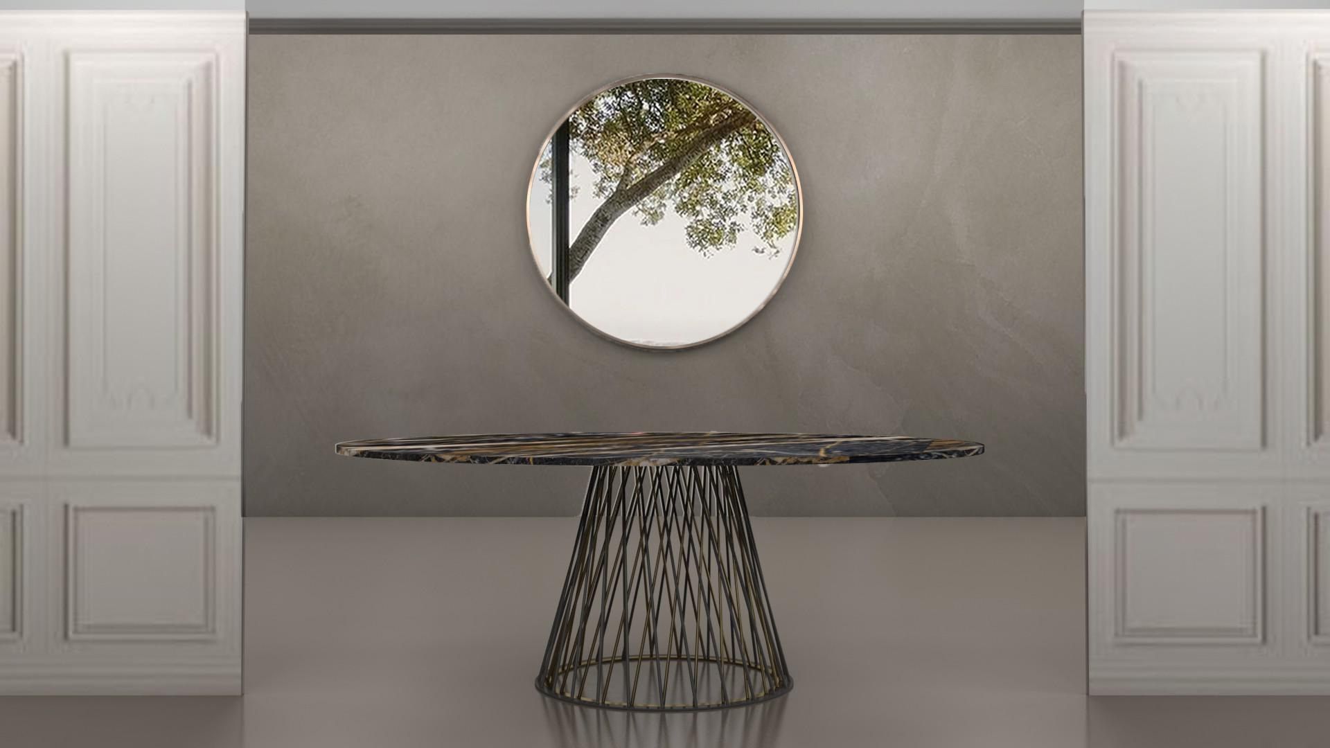 Круглый обеденный стол F.lli Orsenigo интрига ARCH-00099580 - Вид №4