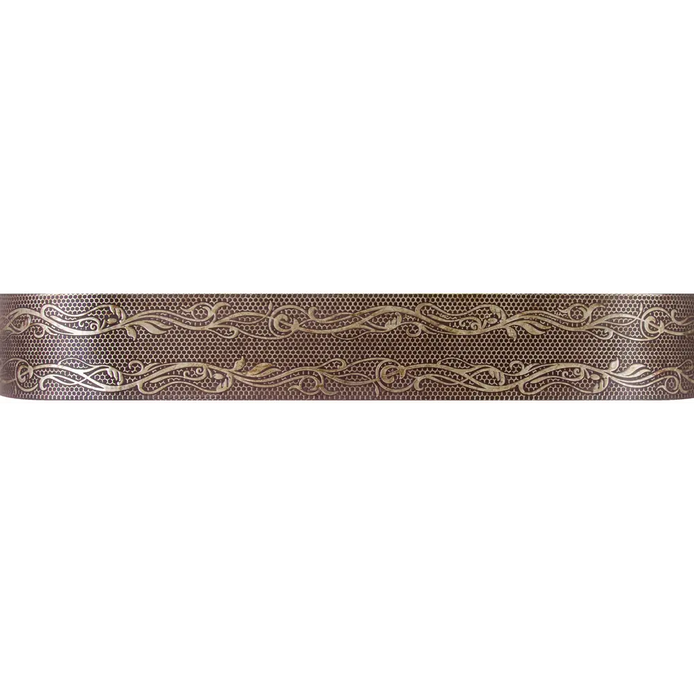 Карниз трехрядный составной Элиза 300 пластик цвет шоколад DOMLEGRAND STLM-2108494 - Вид №1