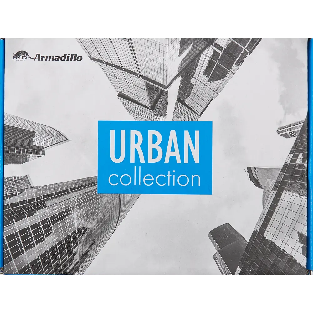 Дверная ручка Armadillo Twin URS, без запирания, цвет античная бронза STLM-2032907 - Вид №2