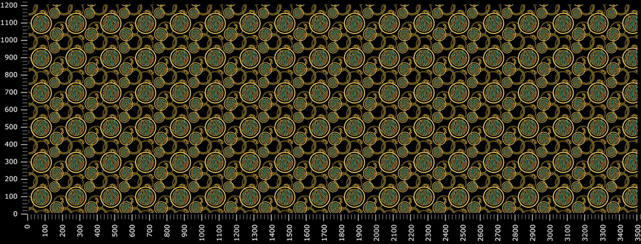 Стеновые панели - Буффонада LIGRON LIST123 2252 - Вид №1