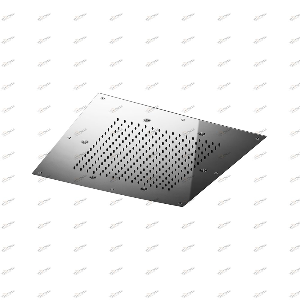 Душевая лейка 1 поток, тропический душ в комплекте подсветка 6 led RGB Cisal ZS027120