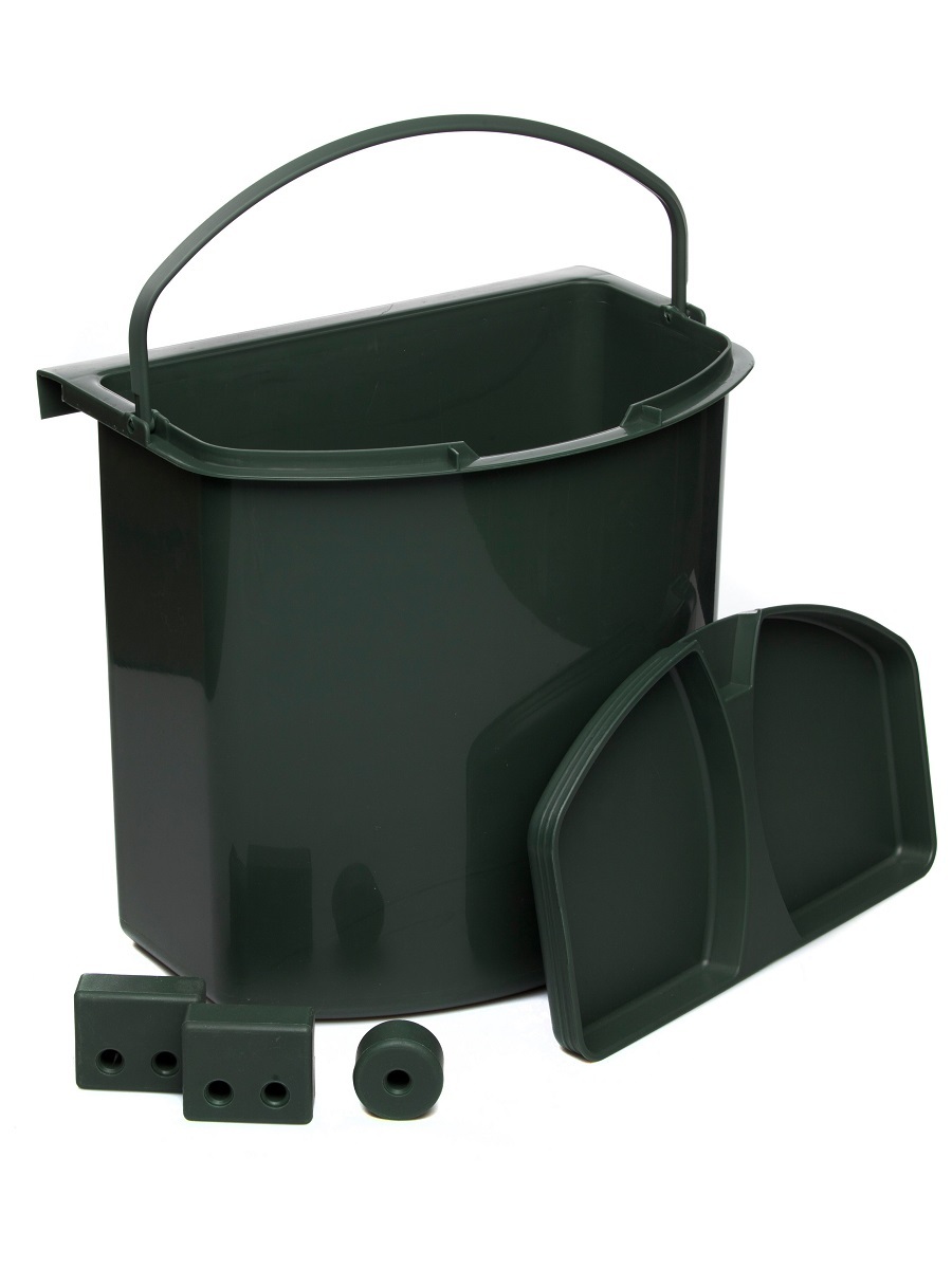 Контейнер для мусора на дверцу Theta 7 Dark Green NAVAKO 10021 - Вид №3