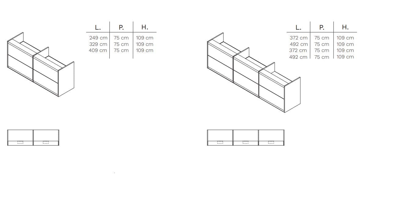 Модульная стойка регистрации FREZZA Vogue ARCH-00011070 - Вид №7