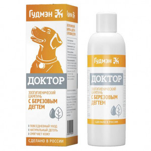 Т0025197 Шампунь Доктор с березовым дегтем 200мл ГУДМЭН