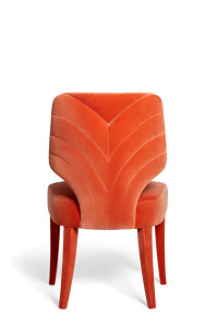 Бархатный мягкий стул