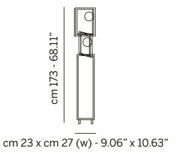 Euroluce Lampadari Торшер из металла и пирекса Rhythm sun-id-1422180 - Вид №1