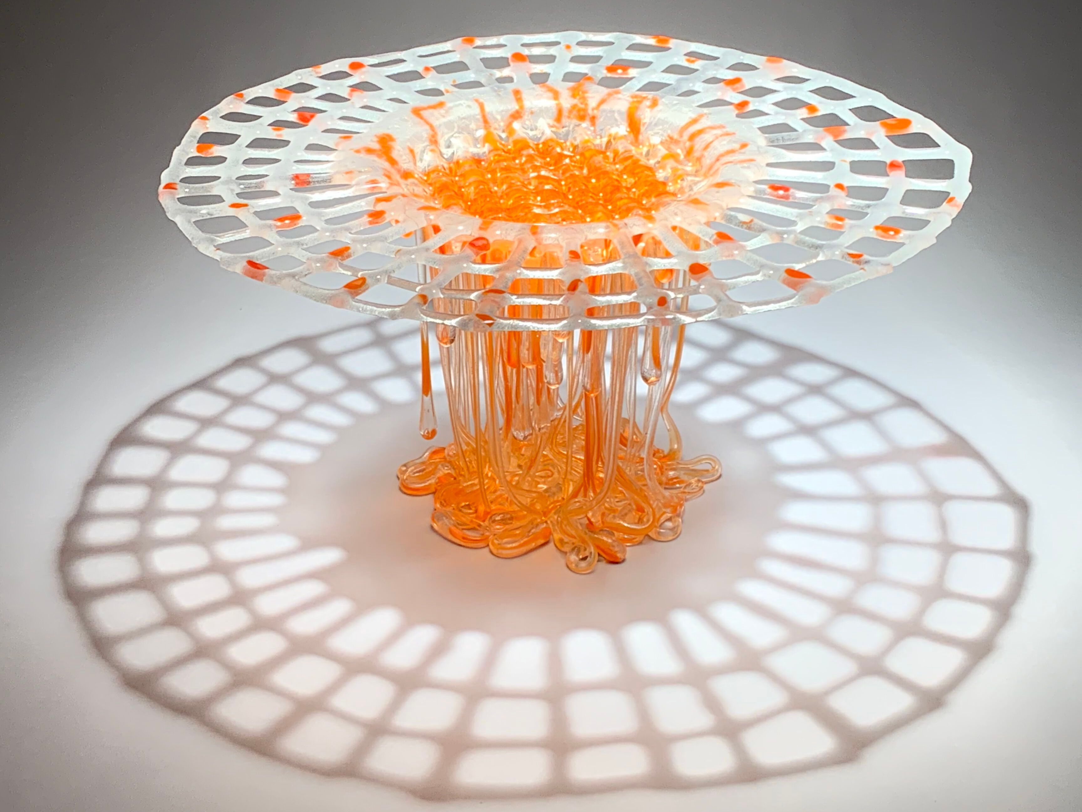 Стеклянная скульптура / центральный элемент Mosche Bianche Fluid Glass ARCH-00148907