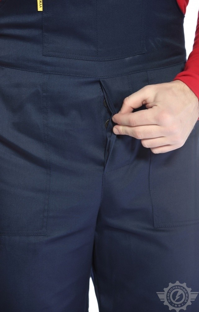 61008 Костюм "Труд-2" темно-синий  Летняя спецодежда  размер 52-54/158-164  - Вид №14