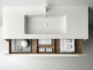 FALPER Подвесная тумба под умывальник с ящиками 7.0