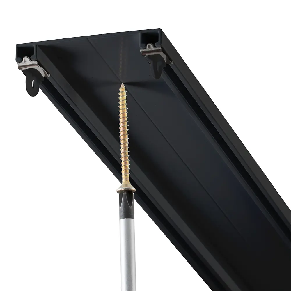 Двухрядный карниз ARTTEX Facile для штор и тюля 240 см 88521560 STLM-0813851 - Вид №1