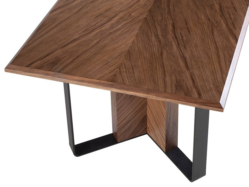 Прямоугольный обеденный стол из орехового дерева Angel Cerda Nature Life ARCH-00003600 - Вид №4