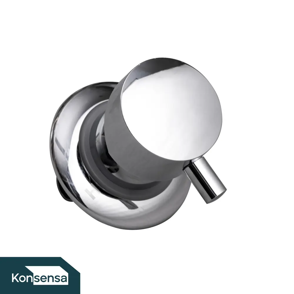Смеситель для душа KONSENSA Фиджи однорычажный цвет хром STLM-2084924 - Вид №1