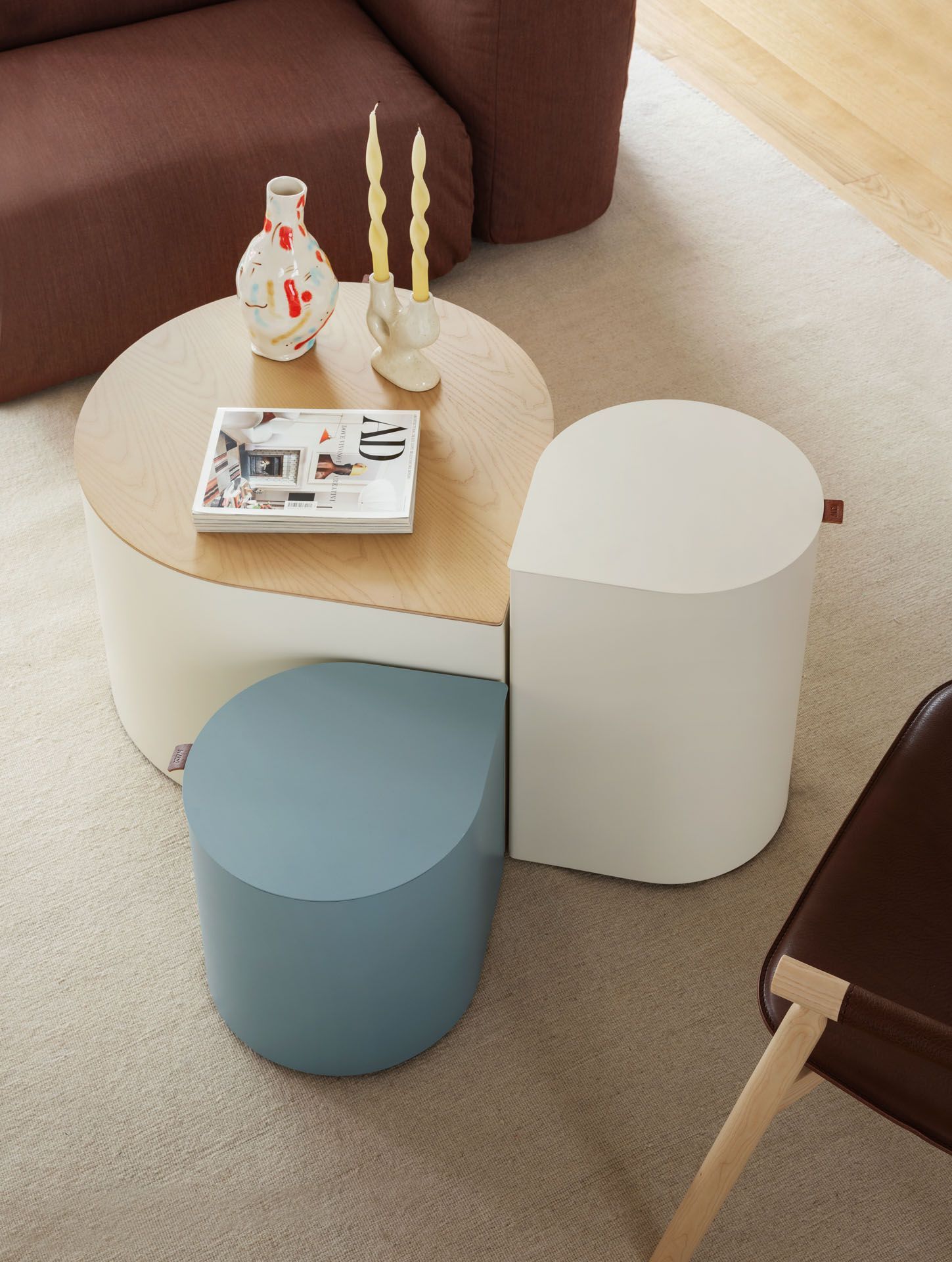 Журнальный столик с отсеком для хранения Midj Drop ARCH-00079157 - Вид №2