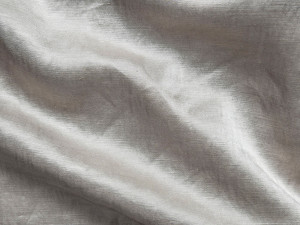 Однотонная ткань из льна и вискозы