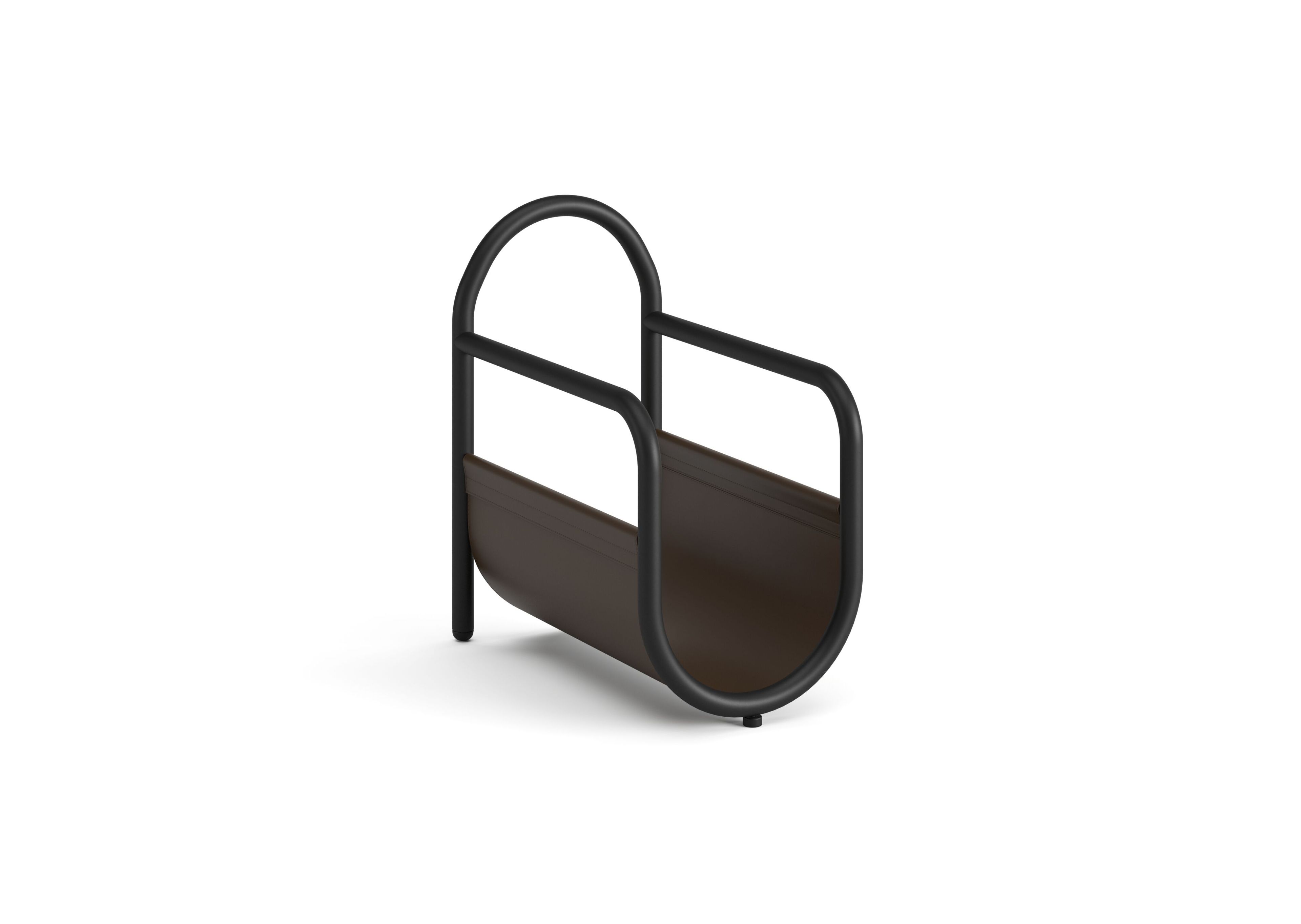 Держатель для журналов из кожи и металла Ersa PLEO ARCH-00034836 - Вид №2