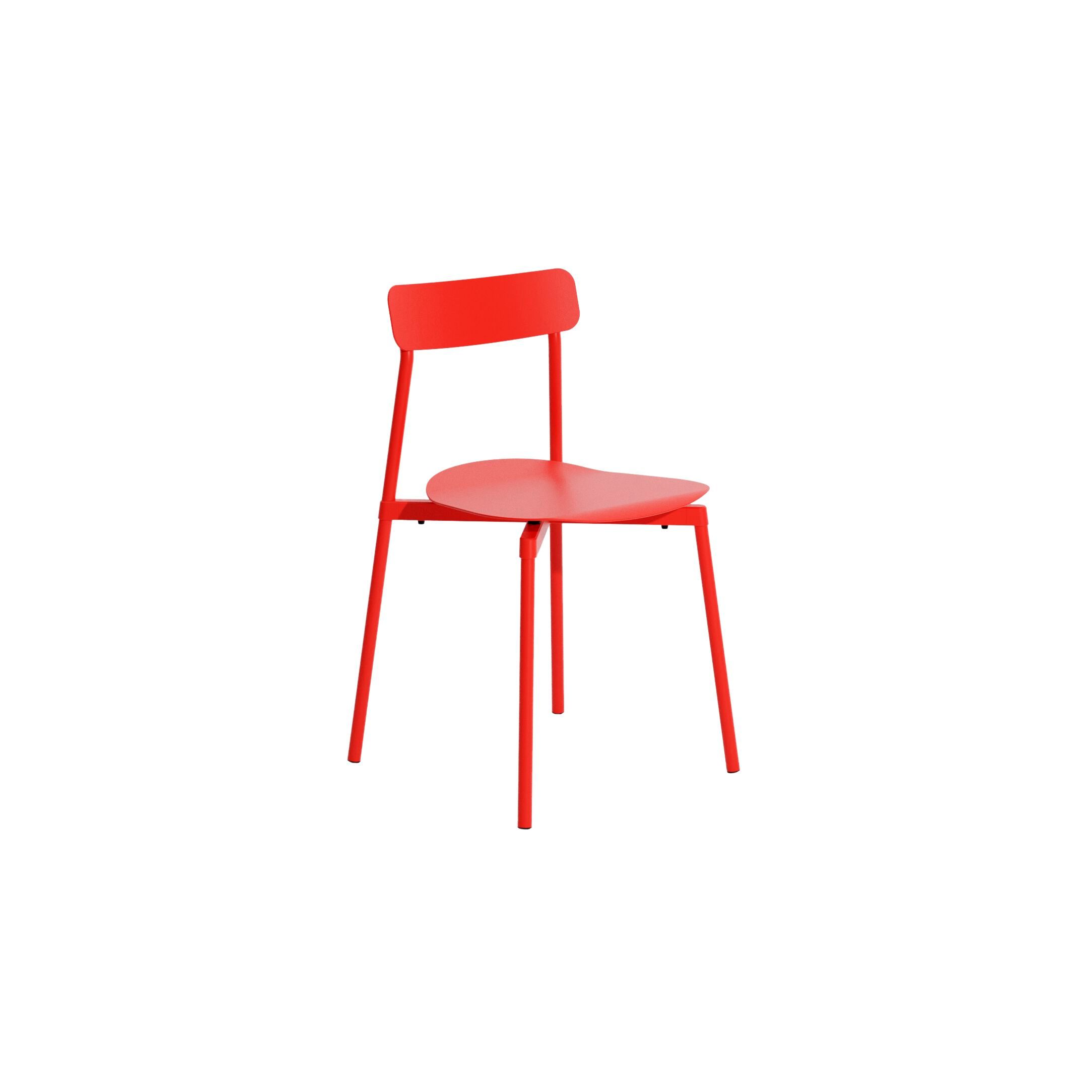 Штабелируемый стул с кожаным сиденьем Petite Friture Fromme ARCH-00069617 - Вид №15