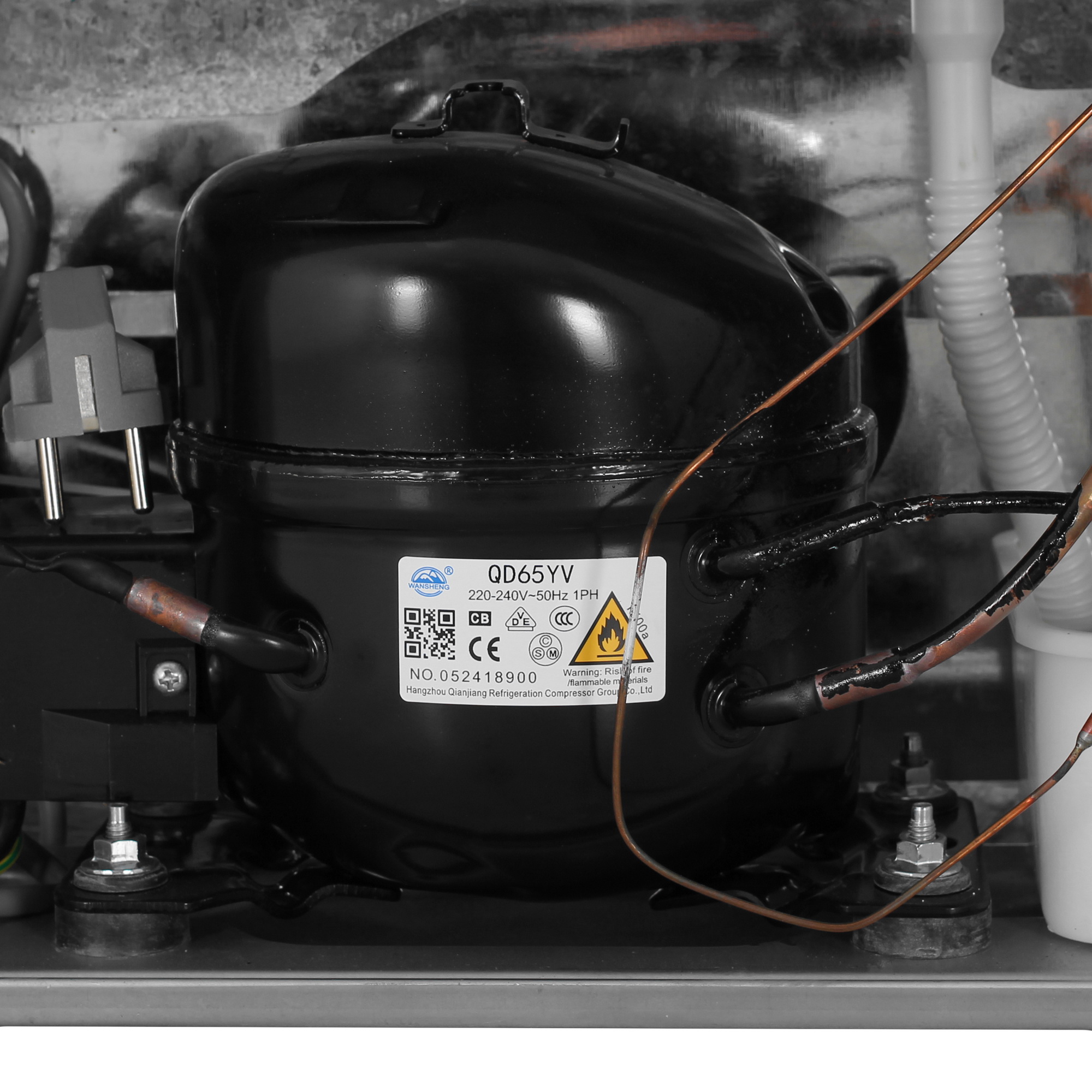 9069504 Холодильник с морозильником   KRAFT KF-NF291W белый STDN-0115542 - Вид №12