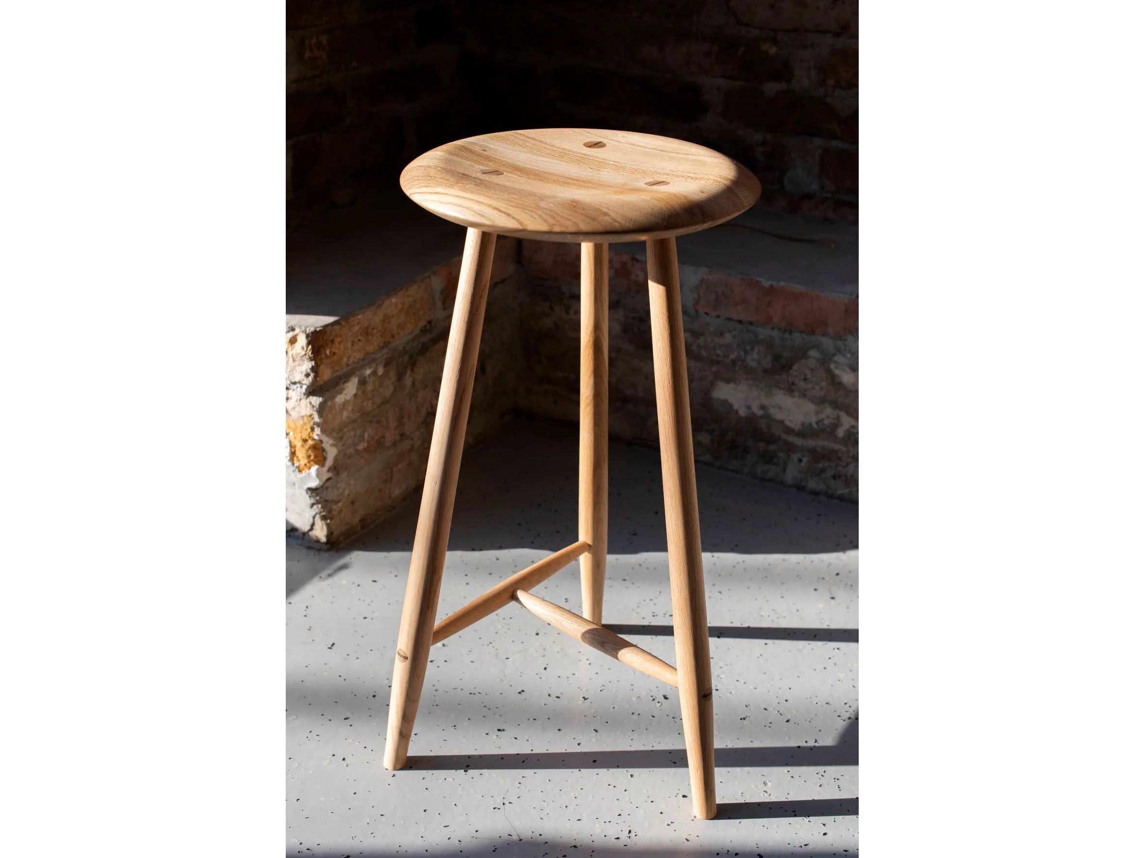 Высокий барный стул из дуба Gazzda BLANC ARCH-00151492 - Вид №4