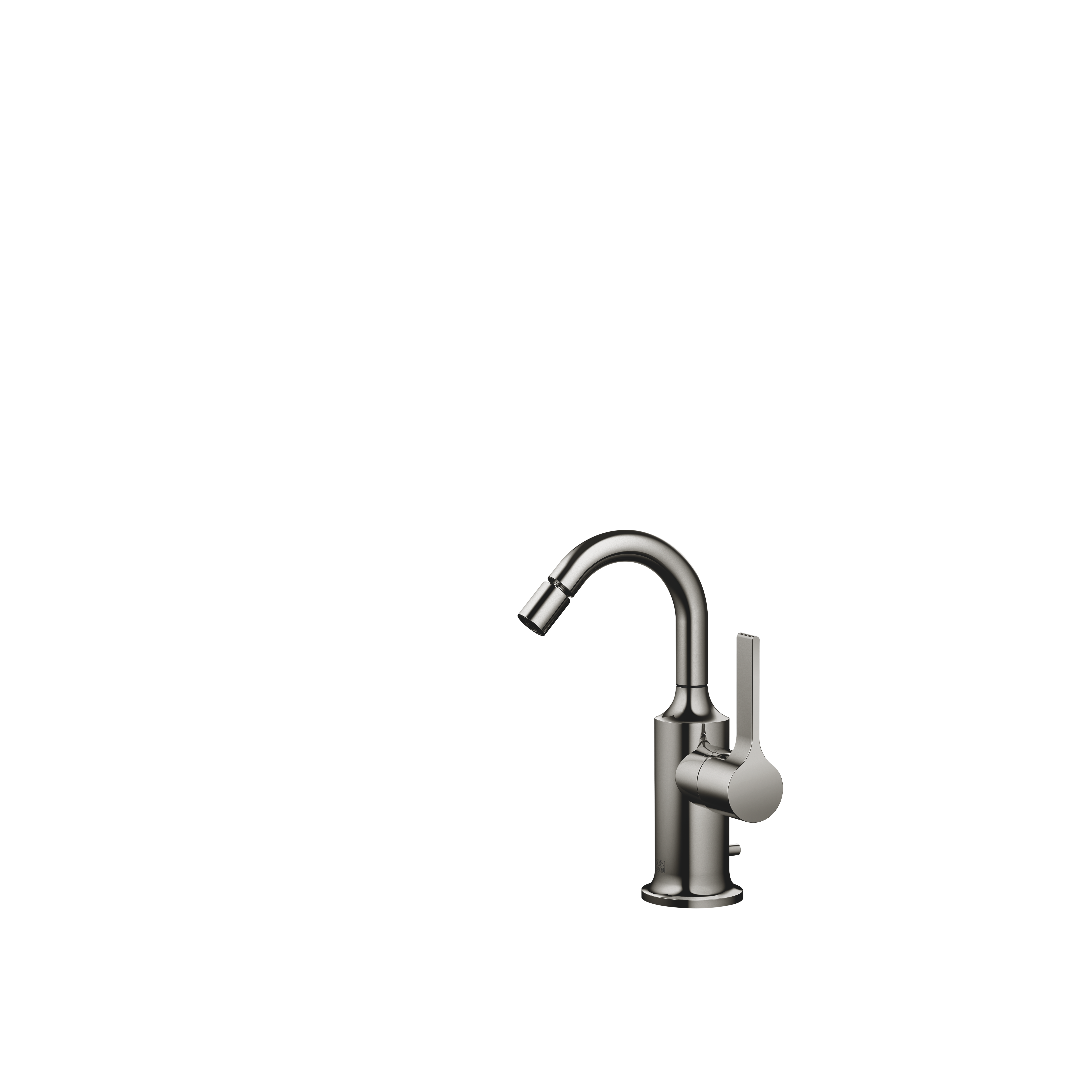 VAIA Смеситель для биде однорычажный с донным клапаном - Темный Хром DornBracht 33600809-19