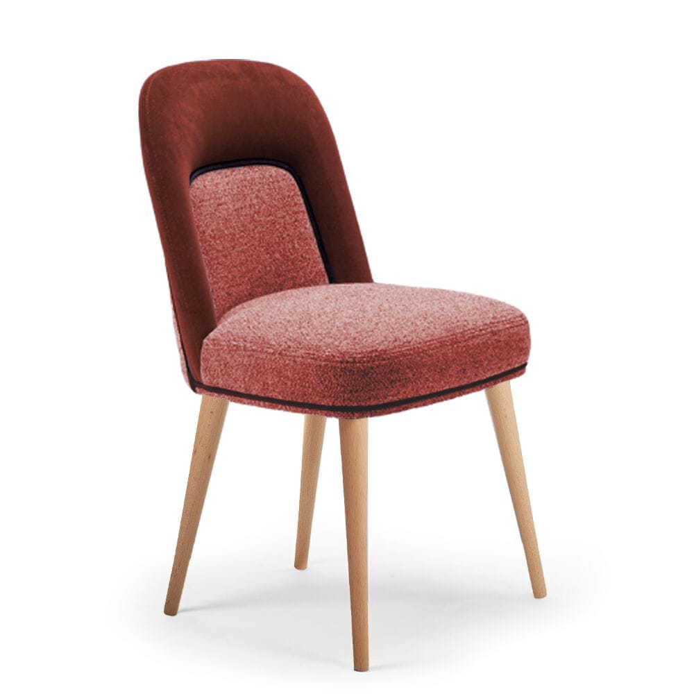 Мягкий стул из ткани Mambo Unlimited Ideas ARCH-00026403 - Вид №1