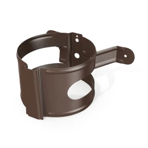 Хомут для водосточной трубы VegaStyle 90 мм цвет коричневый