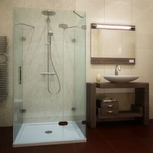 Душевая кабина 100x100 GK-004A стекло прозрачное GUTEWETTER LUX SQUARE
