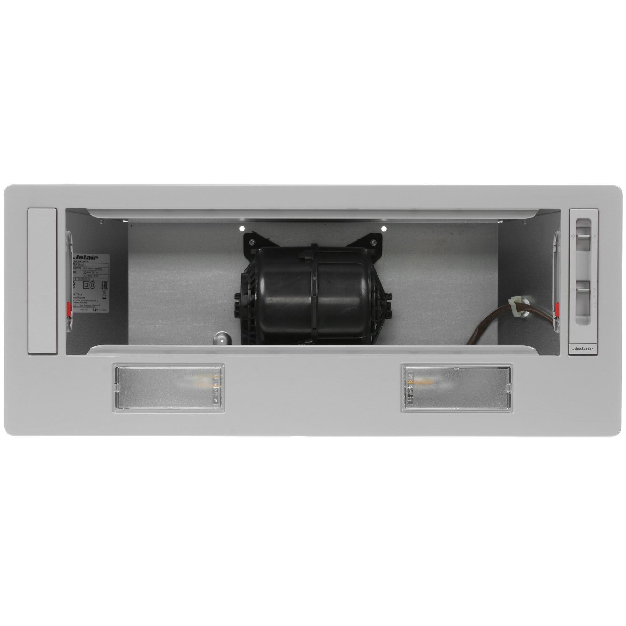 8155219 Вытяжка полновстраиваемая Jetair VIERA GR/A/72 серебристый STDN-0022347 - Вид №6